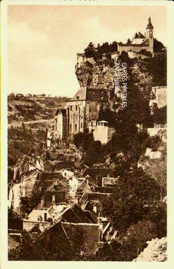 Cartes postales anciennes > CARTES POSTALES > carte postale ancienne > cartes-postales-ancienne.com Occitanie Lot Rocamadour