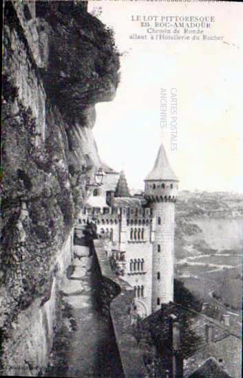 Cartes postales anciennes > CARTES POSTALES > carte postale ancienne > cartes-postales-ancienne.com Occitanie Lot Rocamadour