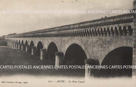 Cartes postales anciennes > CARTES POSTALES > carte postale ancienne > cartes-postales-ancienne.com Nouvelle aquitaine Lot et garonne Agen