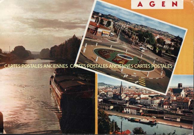 Cartes postales anciennes > CARTES POSTALES > carte postale ancienne > cartes-postales-ancienne.com Nouvelle aquitaine Lot et garonne Agen