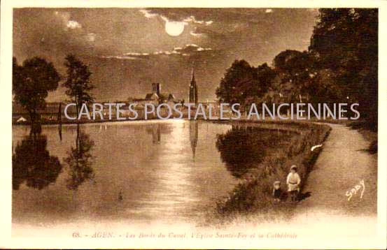 Cartes postales anciennes > CARTES POSTALES > carte postale ancienne > cartes-postales-ancienne.com Nouvelle aquitaine Lot et garonne Agen