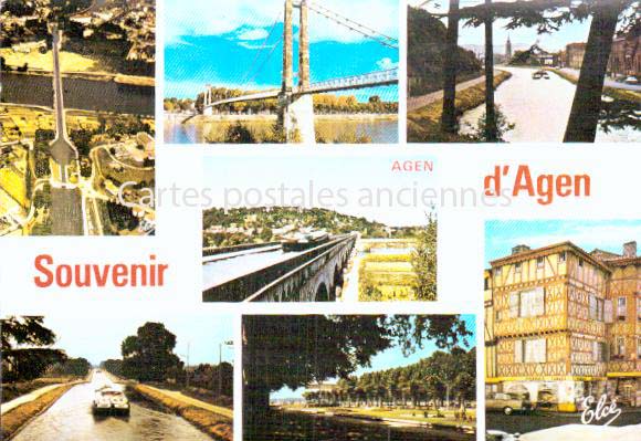 Cartes postales anciennes > CARTES POSTALES > carte postale ancienne > cartes-postales-ancienne.com Nouvelle aquitaine Agen