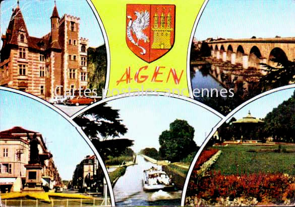 Cartes postales anciennes > CARTES POSTALES > carte postale ancienne > cartes-postales-ancienne.com Nouvelle aquitaine Agen