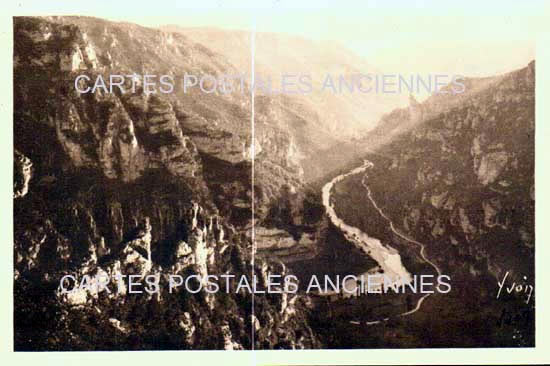 Cartes postales anciennes > CARTES POSTALES > carte postale ancienne > cartes-postales-ancienne.com Occitanie Lozere Sainte Enimie