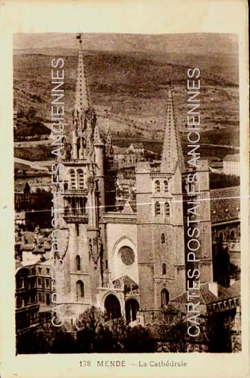 Cartes postales anciennes > CARTES POSTALES > carte postale ancienne > cartes-postales-ancienne.com Occitanie Lozere Mende