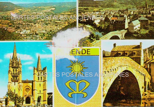 Cartes postales anciennes > CARTES POSTALES > carte postale ancienne > cartes-postales-ancienne.com Occitanie Lozere Mende