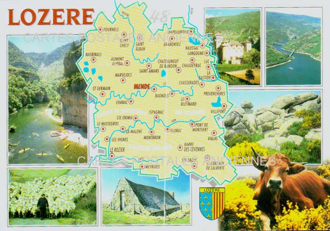 Cartes postales anciennes > CARTES POSTALES > carte postale ancienne > cartes-postales-ancienne.com Occitanie Lozere Mende