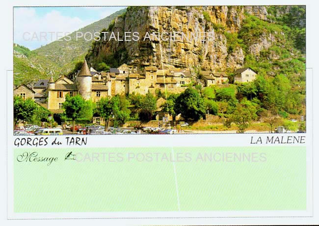 Cartes postales anciennes > CARTES POSTALES > carte postale ancienne > cartes-postales-ancienne.com Occitanie Lozere La Malene