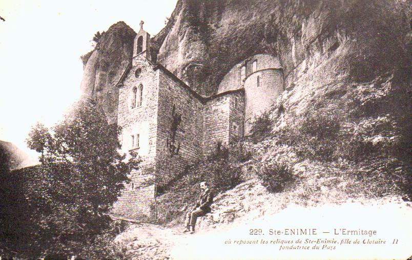 Cartes postales anciennes > CARTES POSTALES > carte postale ancienne > cartes-postales-ancienne.com Occitanie Lozere Sainte Enimie