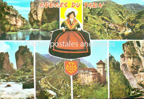 Cartes postales anciennes > CARTES POSTALES > carte postale ancienne > cartes-postales-ancienne.com Occitanie Sainte Enimie