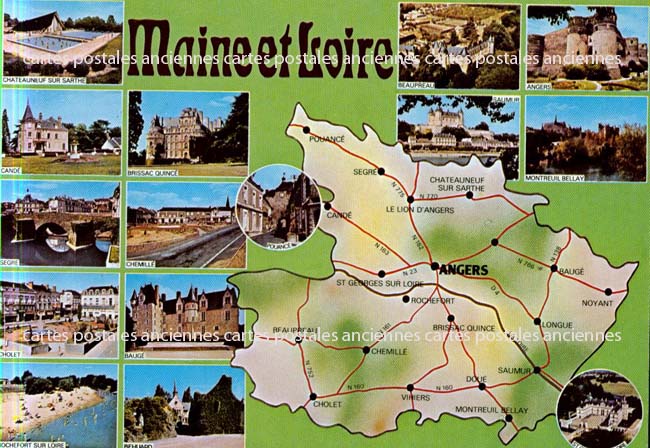 Cartes postales anciennes > CARTES POSTALES > carte postale ancienne > cartes-postales-ancienne.com Pays de la loire Maine et loire