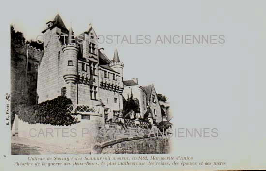 Cartes postales anciennes > CARTES POSTALES > carte postale ancienne > cartes-postales-ancienne.com Pays de la loire Maine et loire Souzay Champigny