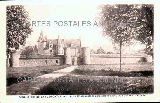 Cartes postales anciennes > CARTES POSTALES > carte postale ancienne > cartes-postales-ancienne.com Pays de la loire Maine et loire Saint Sauveur De Landemont