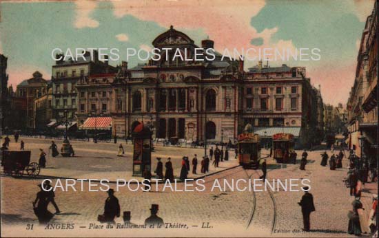 Cartes postales anciennes > CARTES POSTALES > carte postale ancienne > cartes-postales-ancienne.com Pays de la loire Maine et loire Angers