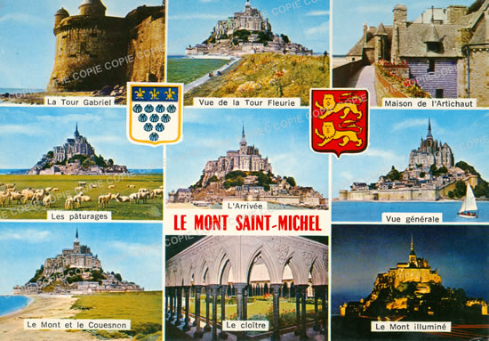 Cartes postales anciennes > CARTES POSTALES > carte postale ancienne > cartes-postales-ancienne.com Normandie Le Mont Saint Michel