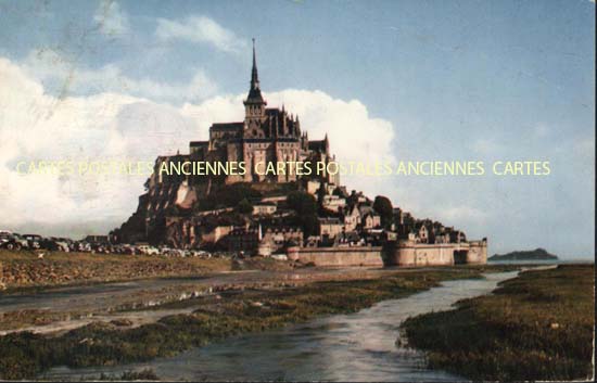 Cartes postales anciennes > CARTES POSTALES > carte postale ancienne > cartes-postales-ancienne.com Normandie Le Mont Saint Michel