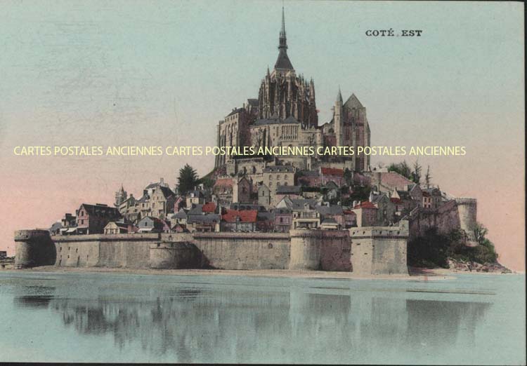 Cartes postales anciennes > CARTES POSTALES > carte postale ancienne > cartes-postales-ancienne.com Normandie Le Mont Saint Michel