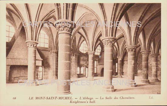 Cartes postales anciennes > CARTES POSTALES > carte postale ancienne > cartes-postales-ancienne.com Normandie Le Mont Saint Michel