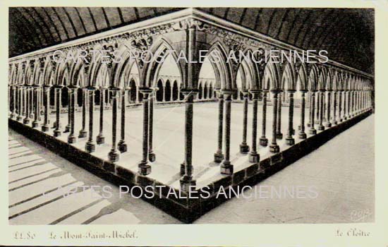 Cartes postales anciennes > CARTES POSTALES > carte postale ancienne > cartes-postales-ancienne.com Normandie Le Mont Saint Michel