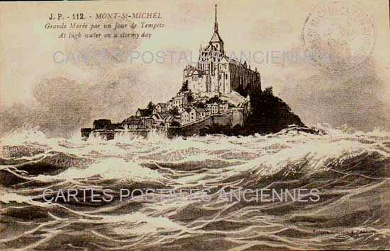 Cartes postales anciennes > CARTES POSTALES > carte postale ancienne > cartes-postales-ancienne.com Normandie Le Mont Saint Michel