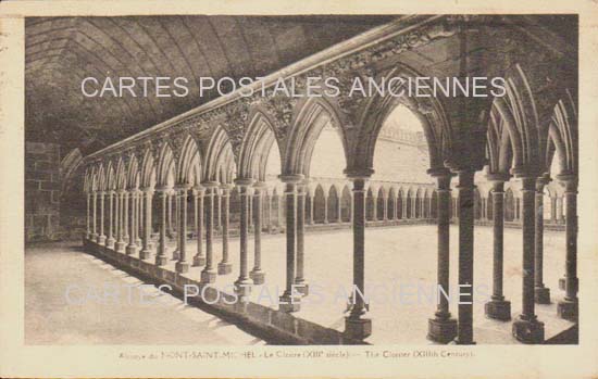 Cartes postales anciennes > CARTES POSTALES > carte postale ancienne > cartes-postales-ancienne.com Normandie Manche Le Mont Saint Michel