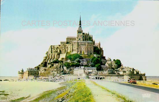 Cartes postales anciennes > CARTES POSTALES > carte postale ancienne > cartes-postales-ancienne.com Normandie Le Mont Saint Michel