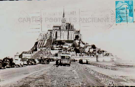 Cartes postales anciennes > CARTES POSTALES > carte postale ancienne > cartes-postales-ancienne.com Normandie Le Mont Saint Michel