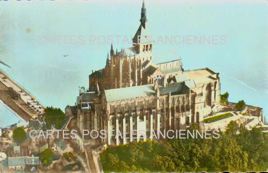 Cartes postales anciennes > CARTES POSTALES > carte postale ancienne > cartes-postales-ancienne.com Normandie Le Mont Saint Michel