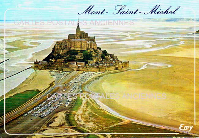 Cartes postales anciennes > CARTES POSTALES > carte postale ancienne > cartes-postales-ancienne.com Normandie Le Mont Saint Michel