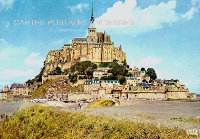 Cartes postales anciennes > CARTES POSTALES > carte postale ancienne > cartes-postales-ancienne.com Normandie Le Mont Saint Michel