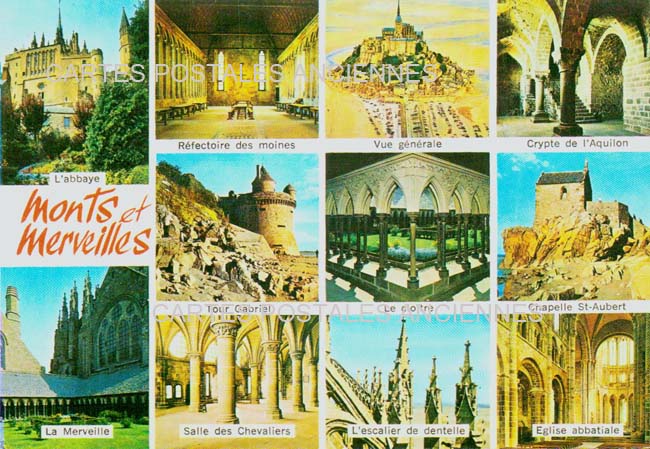 Cartes postales anciennes > CARTES POSTALES > carte postale ancienne > cartes-postales-ancienne.com Normandie Le Mont Saint Michel