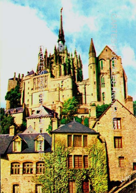 Cartes postales anciennes > CARTES POSTALES > carte postale ancienne > cartes-postales-ancienne.com Normandie Le Mont Saint Michel