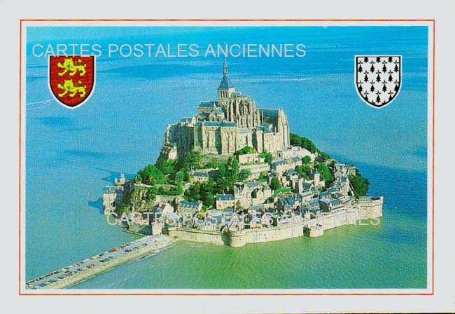 Cartes postales anciennes > CARTES POSTALES > carte postale ancienne > cartes-postales-ancienne.com Normandie Le Mont Saint Michel