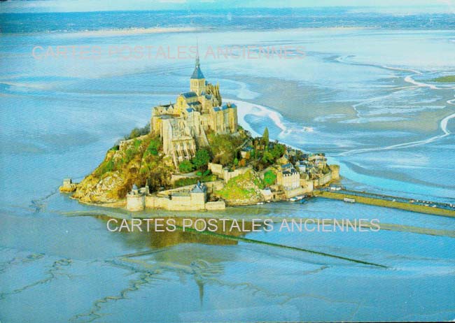 Cartes postales anciennes > CARTES POSTALES > carte postale ancienne > cartes-postales-ancienne.com Normandie Manche Le Mont Saint Michel