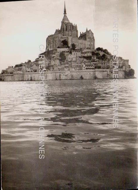 Cartes postales anciennes > CARTES POSTALES > carte postale ancienne > cartes-postales-ancienne.com Normandie Manche Le Mont Saint Michel