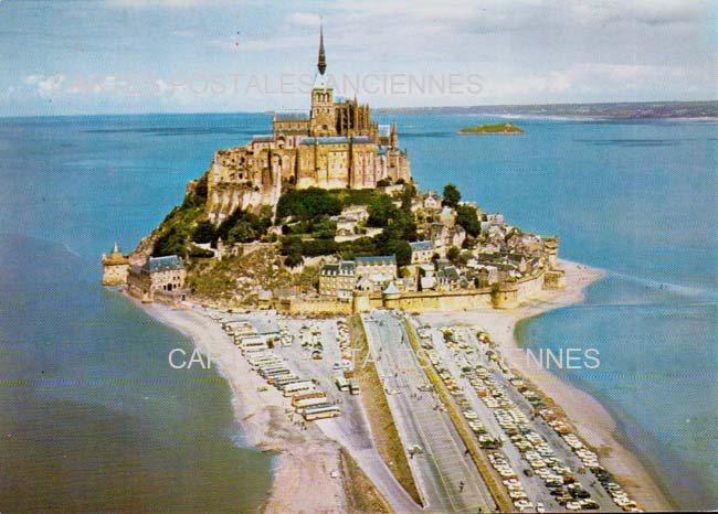 Cartes postales anciennes > CARTES POSTALES > carte postale ancienne > cartes-postales-ancienne.com Normandie Manche Le Mont Saint Michel