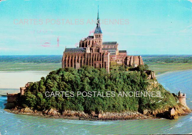 Cartes postales anciennes > CARTES POSTALES > carte postale ancienne > cartes-postales-ancienne.com Normandie Manche Le Mont Saint Michel