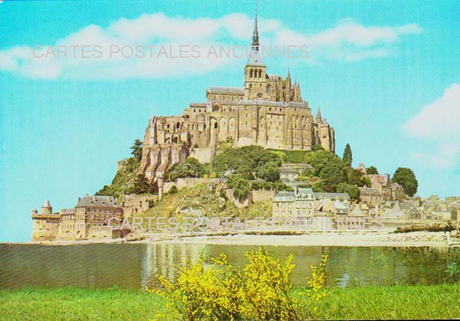 Cartes postales anciennes > CARTES POSTALES > carte postale ancienne > cartes-postales-ancienne.com Normandie Le Mont Saint Michel