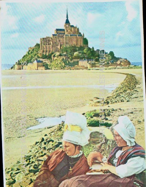 Cartes postales anciennes > CARTES POSTALES > carte postale ancienne > cartes-postales-ancienne.com Normandie Le Mont Saint Michel