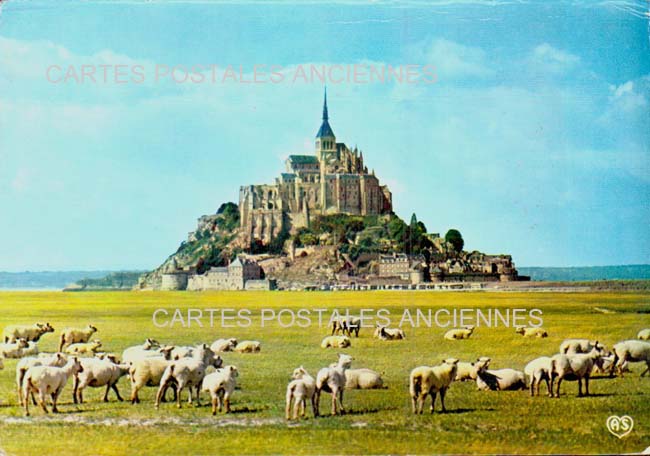 Cartes postales anciennes > CARTES POSTALES > carte postale ancienne > cartes-postales-ancienne.com Normandie Le Mont Saint Michel