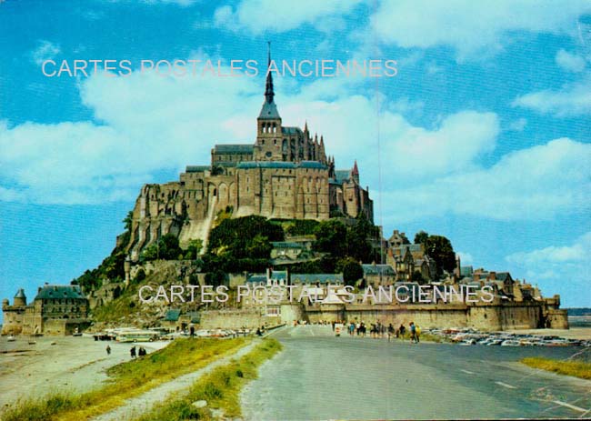 Cartes postales anciennes > CARTES POSTALES > carte postale ancienne > cartes-postales-ancienne.com Normandie Le Mont Saint Michel