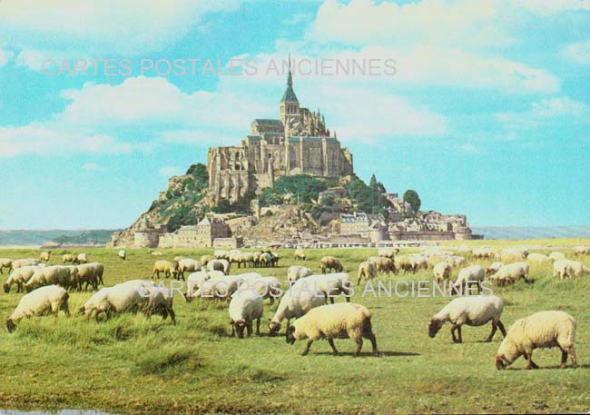 Cartes postales anciennes > CARTES POSTALES > carte postale ancienne > cartes-postales-ancienne.com Normandie Le Mont Saint Michel