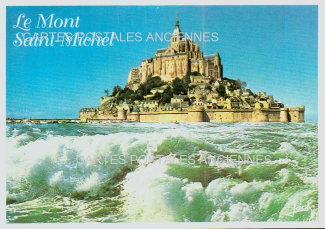 Cartes postales anciennes > CARTES POSTALES > carte postale ancienne > cartes-postales-ancienne.com Normandie Le Mont Saint Michel