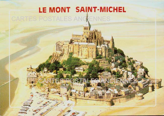 Cartes postales anciennes > CARTES POSTALES > carte postale ancienne > cartes-postales-ancienne.com Normandie Le Mont Saint Michel