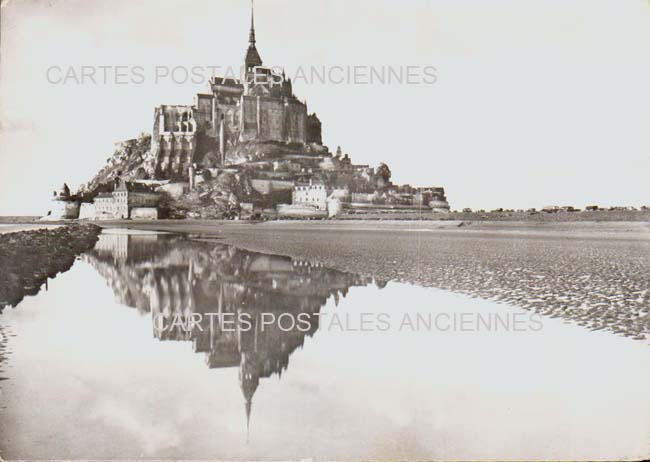 Cartes postales anciennes > CARTES POSTALES > carte postale ancienne > cartes-postales-ancienne.com Normandie Le Mont Saint Michel