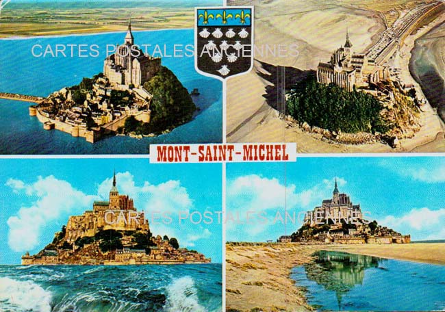 Cartes postales anciennes > CARTES POSTALES > carte postale ancienne > cartes-postales-ancienne.com Normandie Le Mont Saint Michel