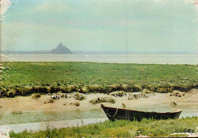 Cartes postales anciennes > CARTES POSTALES > carte postale ancienne > cartes-postales-ancienne.com Normandie Le Mont Saint Michel