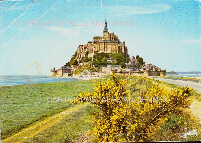 Cartes postales anciennes > CARTES POSTALES > carte postale ancienne > cartes-postales-ancienne.com Normandie Le Mont Saint Michel