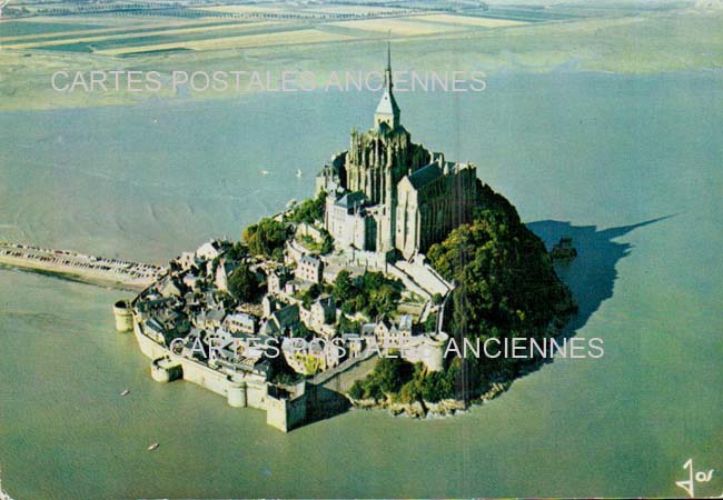 Cartes postales anciennes > CARTES POSTALES > carte postale ancienne > cartes-postales-ancienne.com Normandie Le Mont Saint Michel