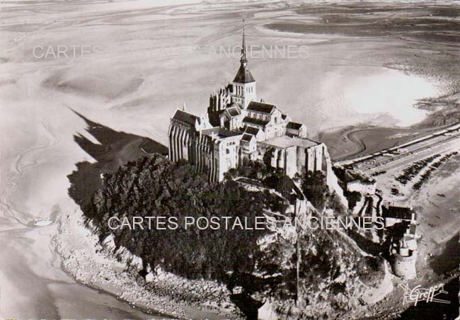 Cartes postales anciennes > CARTES POSTALES > carte postale ancienne > cartes-postales-ancienne.com Normandie Le Mont Saint Michel